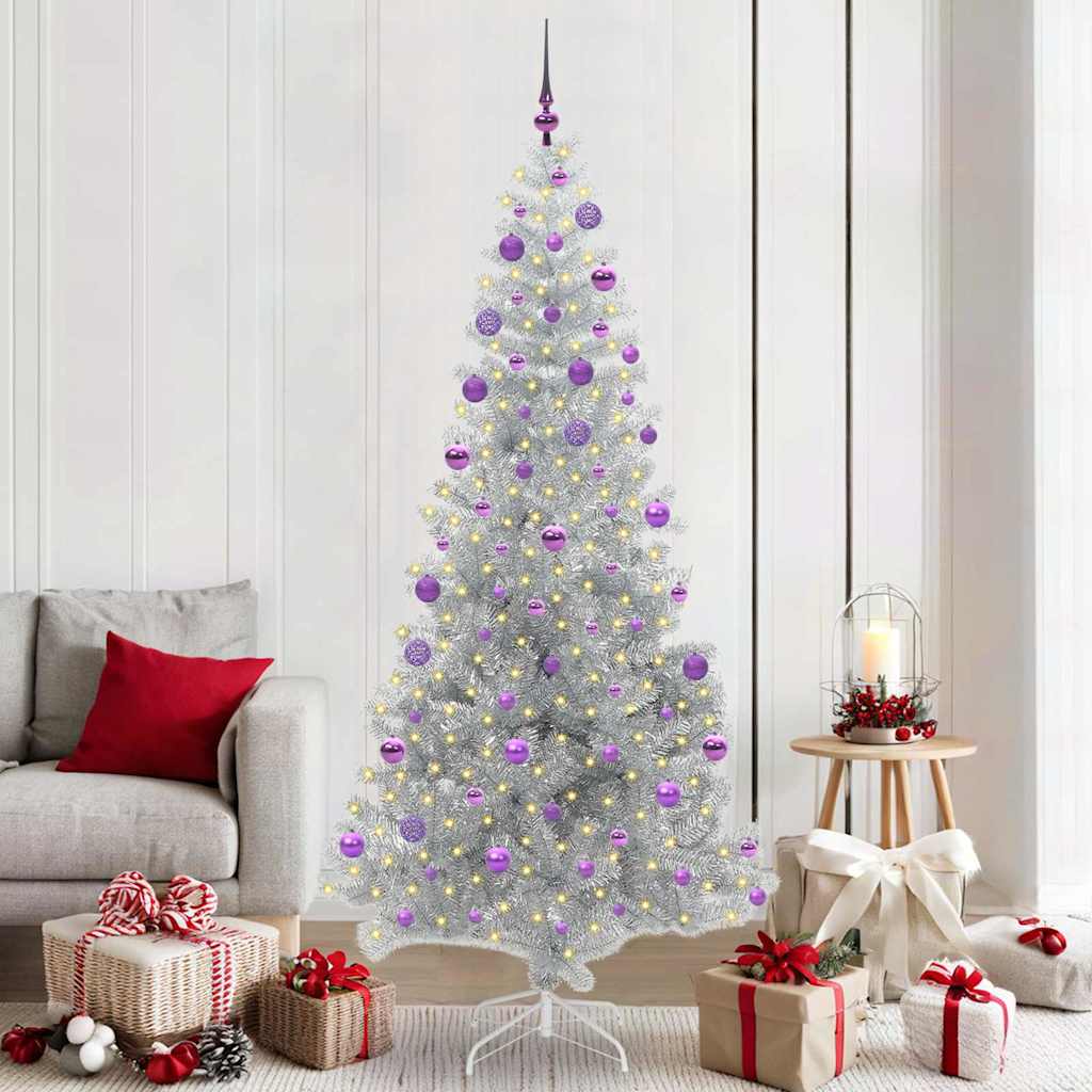 Albero di Natale Argento 210 cm PET