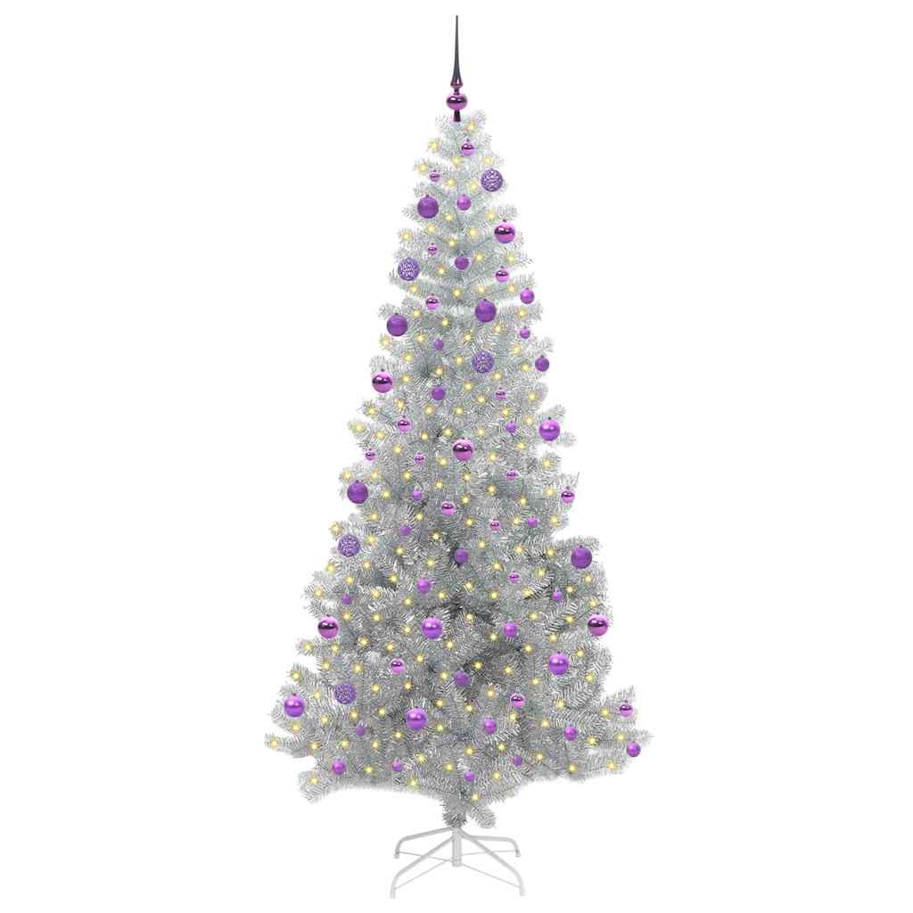 Albero di Natale Argento 210 cm PET