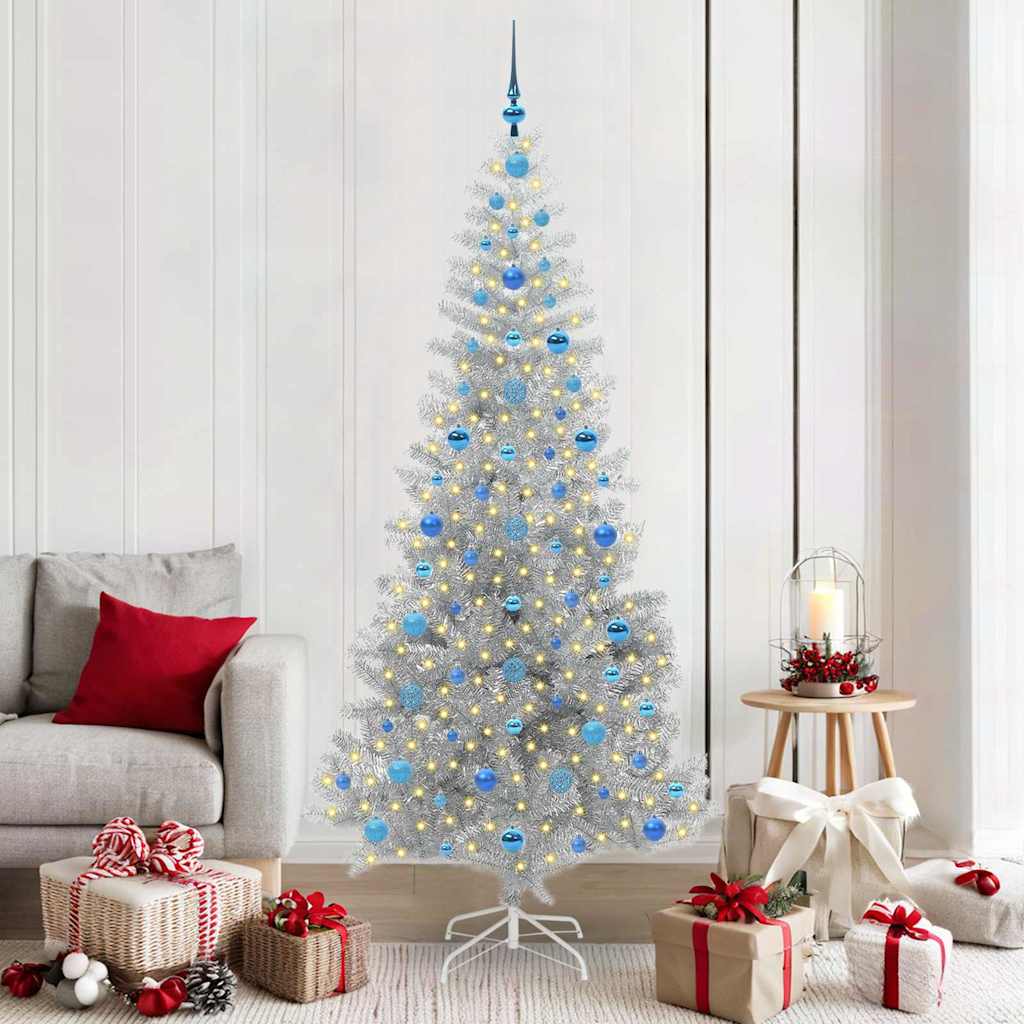 Albero di Natale Argento 210 cm PET