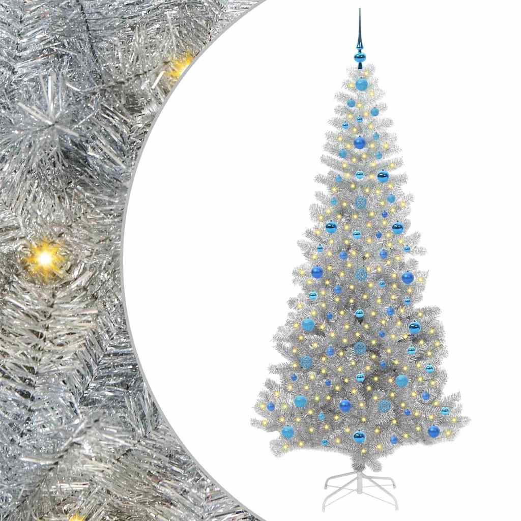 Albero di Natale Argento 210 cm PET