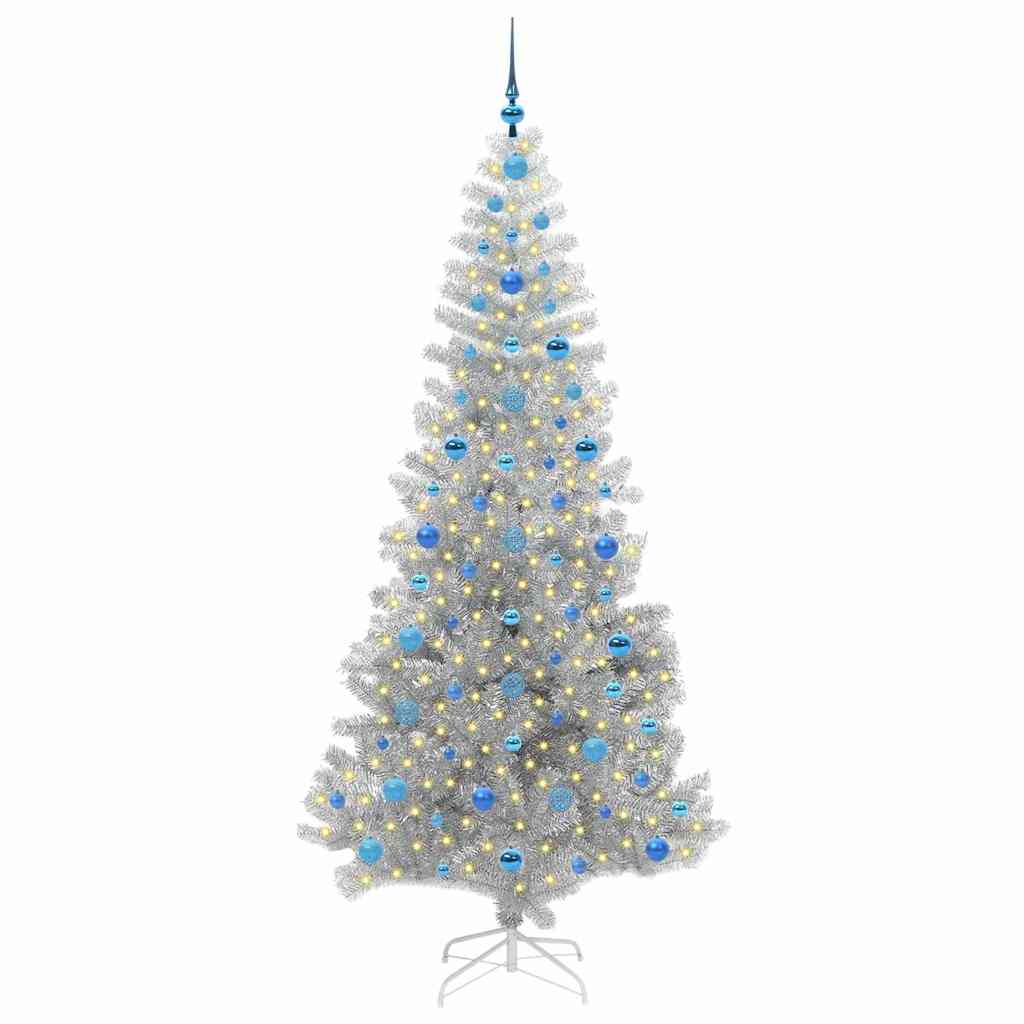 Albero di Natale Argento 210 cm PET