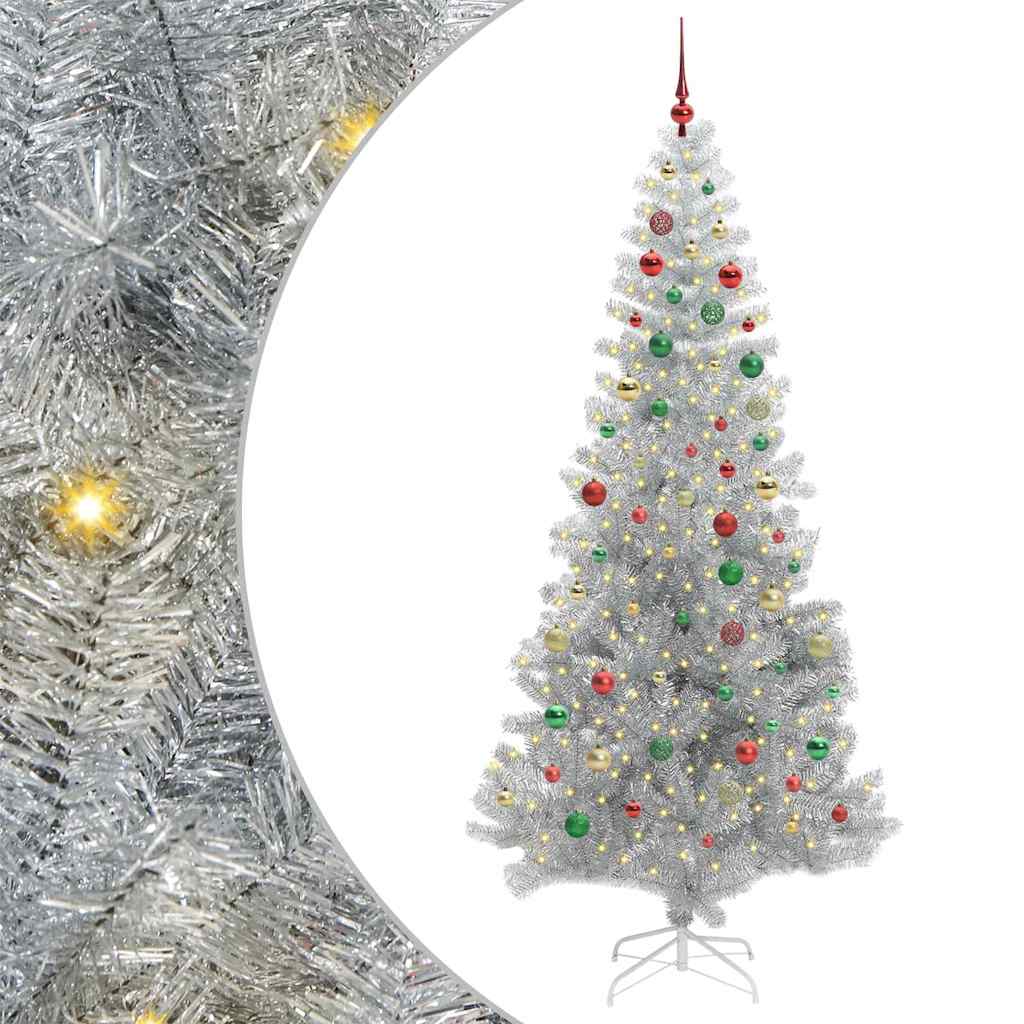 Albero di Natale Argento 210 cm PET