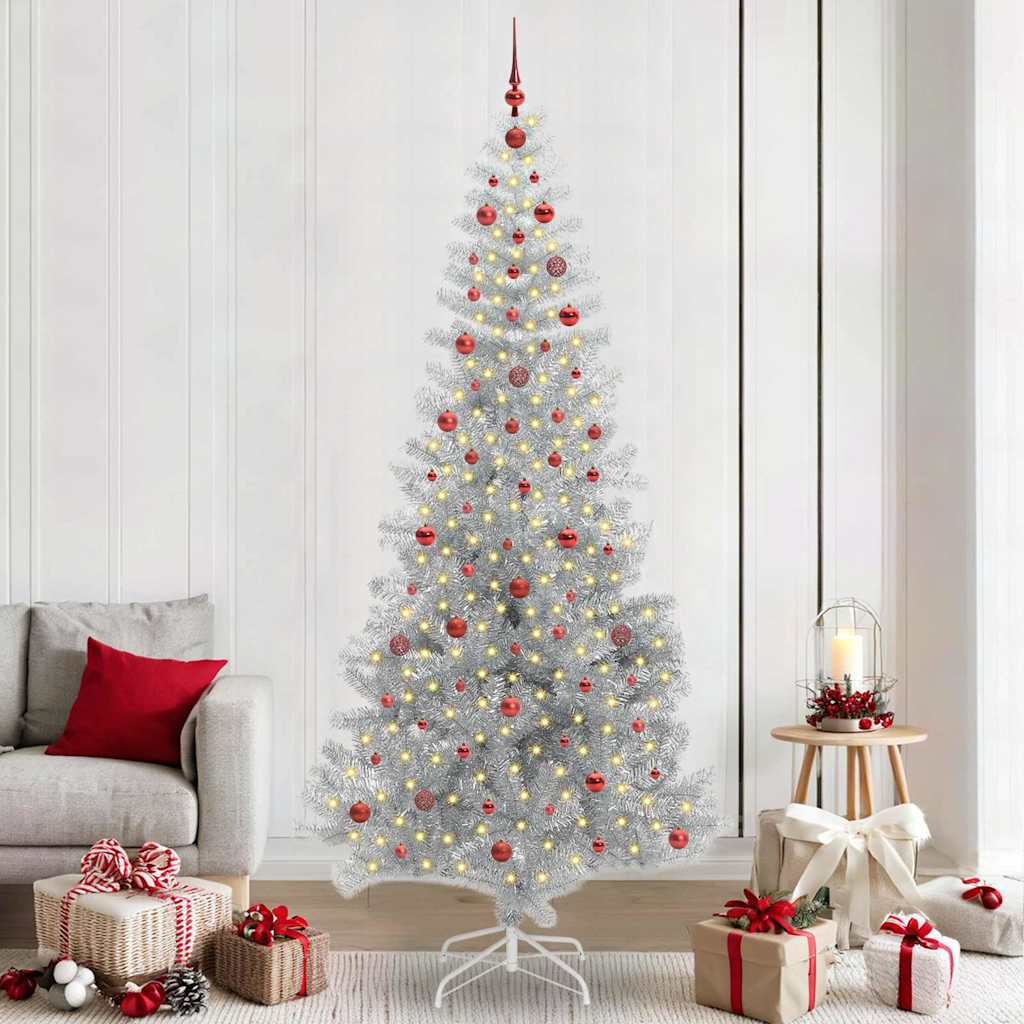 Albero di Natale Argento 240 cm PET