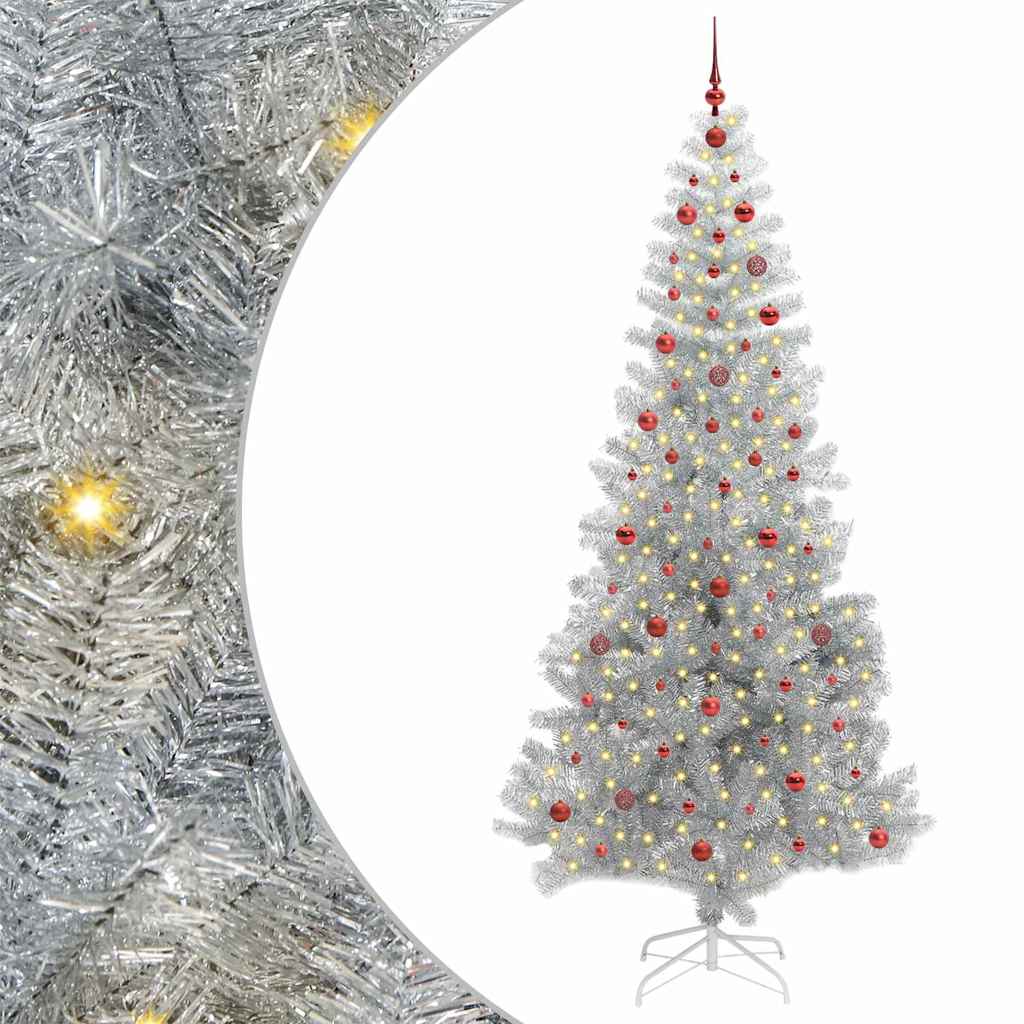 Albero di Natale Argento 240 cm PET