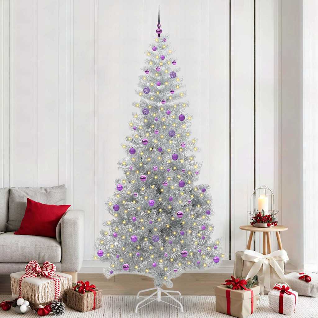 Albero di Natale Argento 240 cm PET
