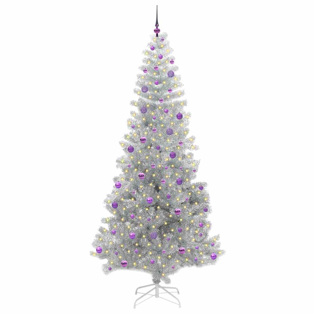 Albero di Natale Argento 240 cm PET