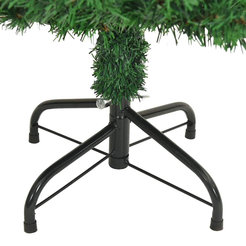 Albero di Natale artificiale con 150 LED Verde 120 cm