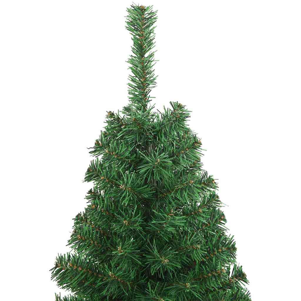 Albero di Natale artificiale con 150 LED Verde 150 cm