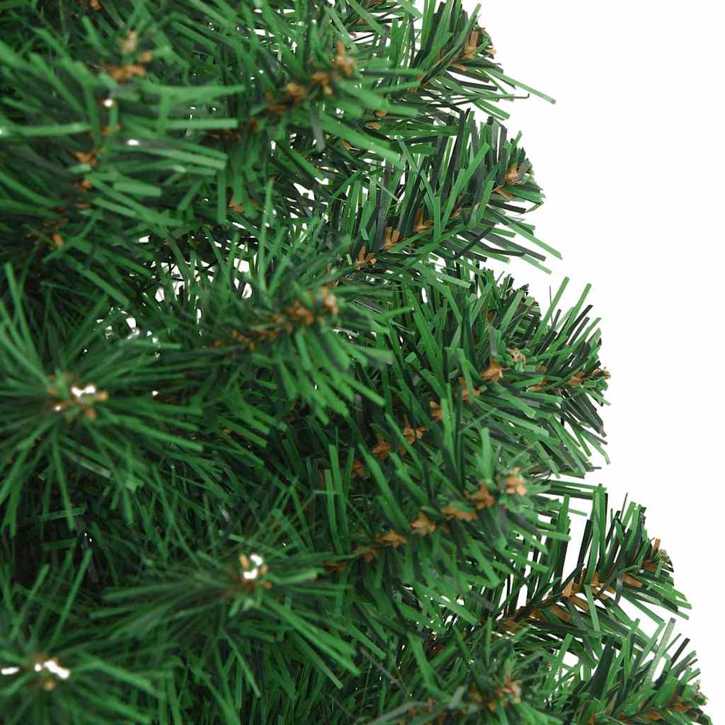 Albero di Natale artificiale con 150 LED Verde 150 cm