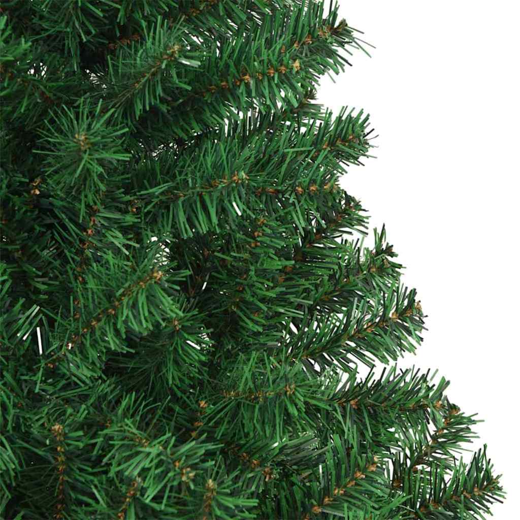 Albero di Natale artificiale con 300 LED Verde 180 cm