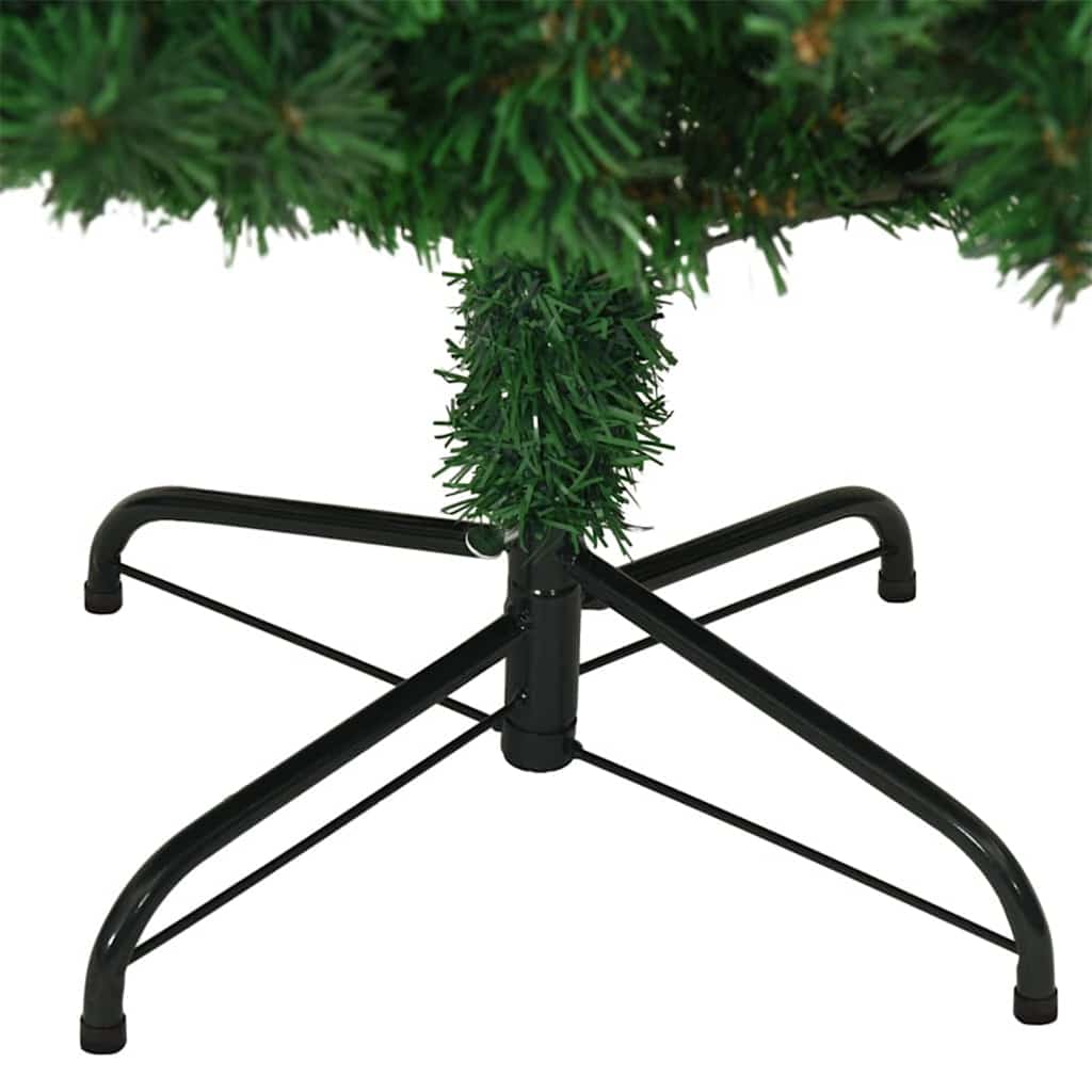 Albero di Natale artificiale con 300 LED Verde 180 cm