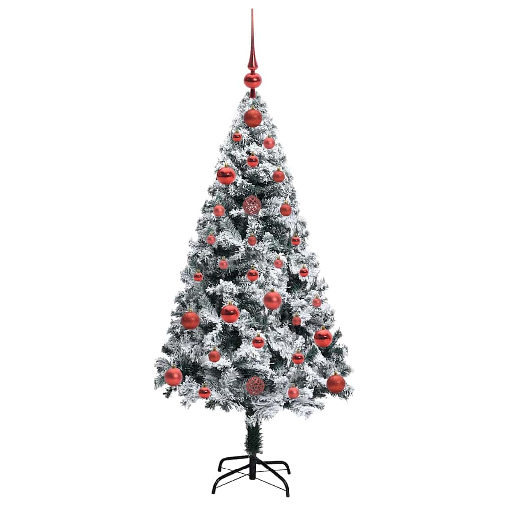 Albero di Natale artificiale con 150 LED Bianco 120 cm