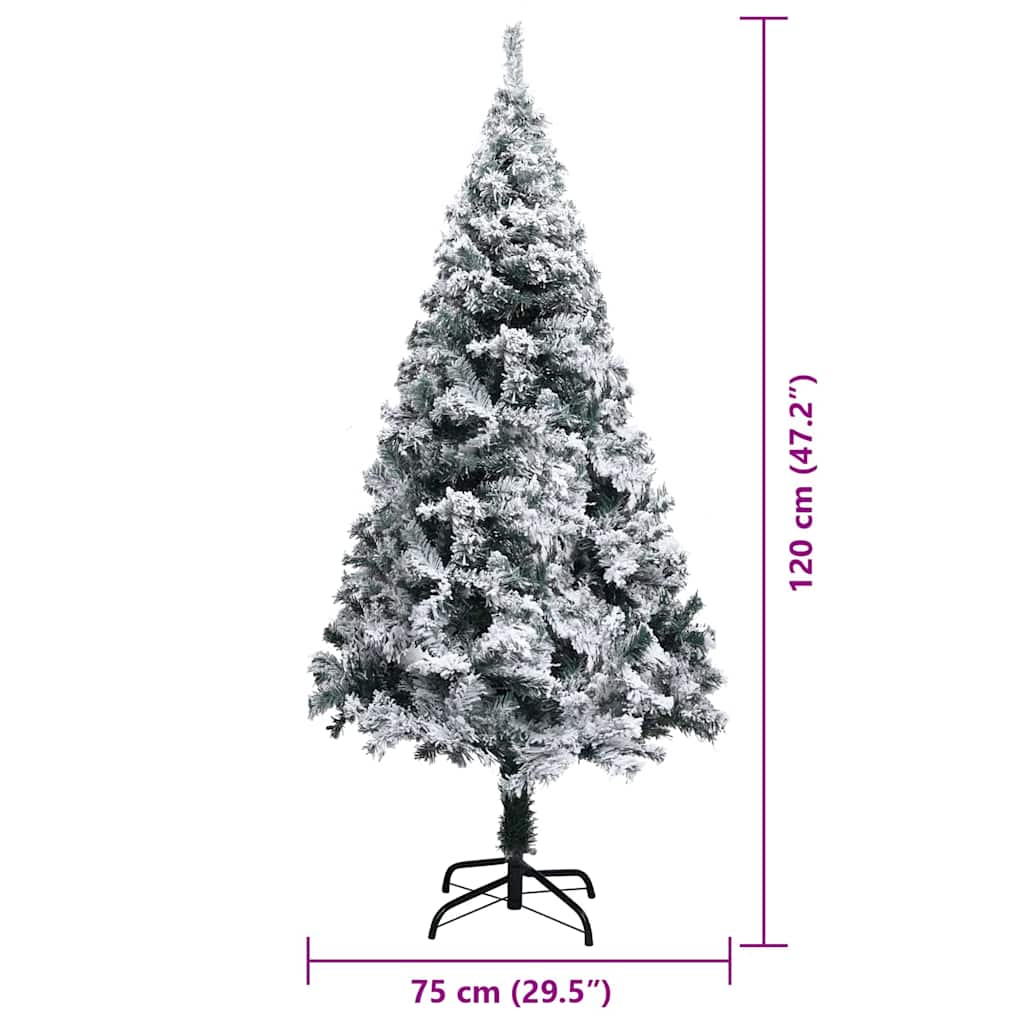 Albero di Natale artificiale con 150 LED Bianco 120 cm