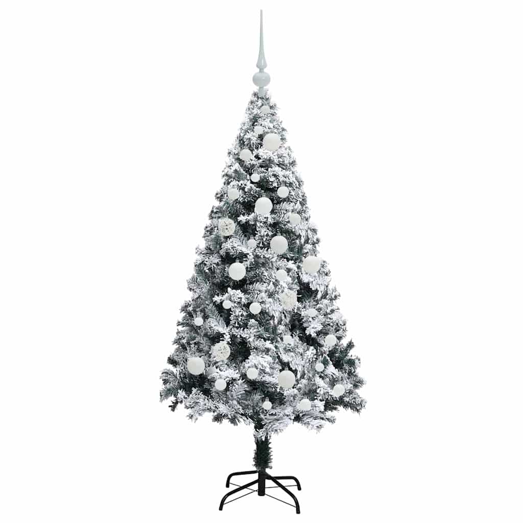 Albero di Natale artificiale con 150 LED Bianco 120 cm