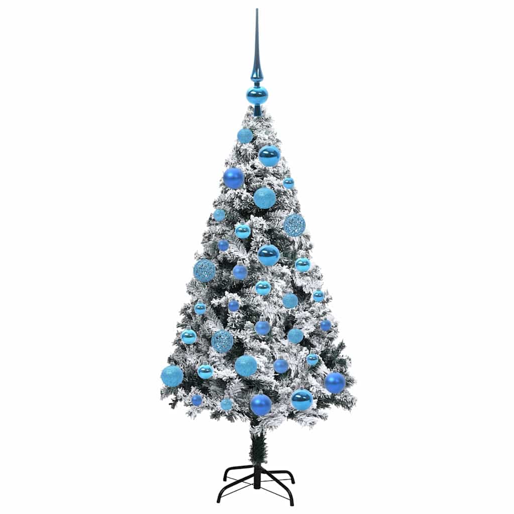 Albero di Natale artificiale con 150 LED Bianco 120 cm