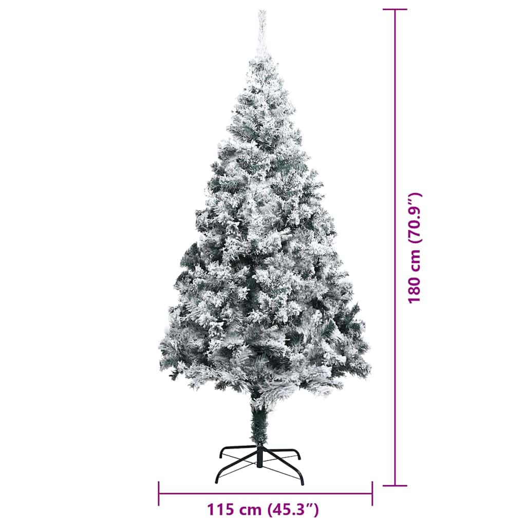 Albero di Natale artificiale Bianco 180 cm
