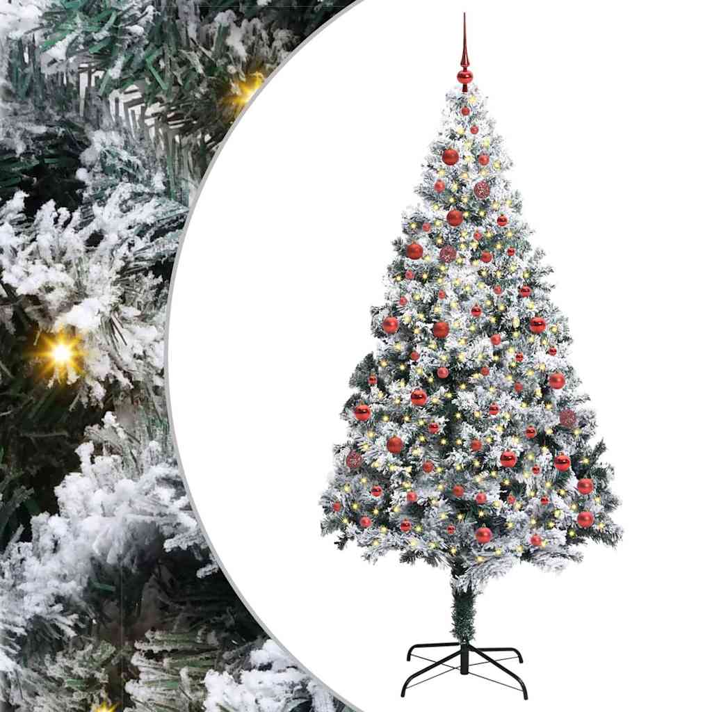 Albero di Natale artificiale Bianco 210 cm