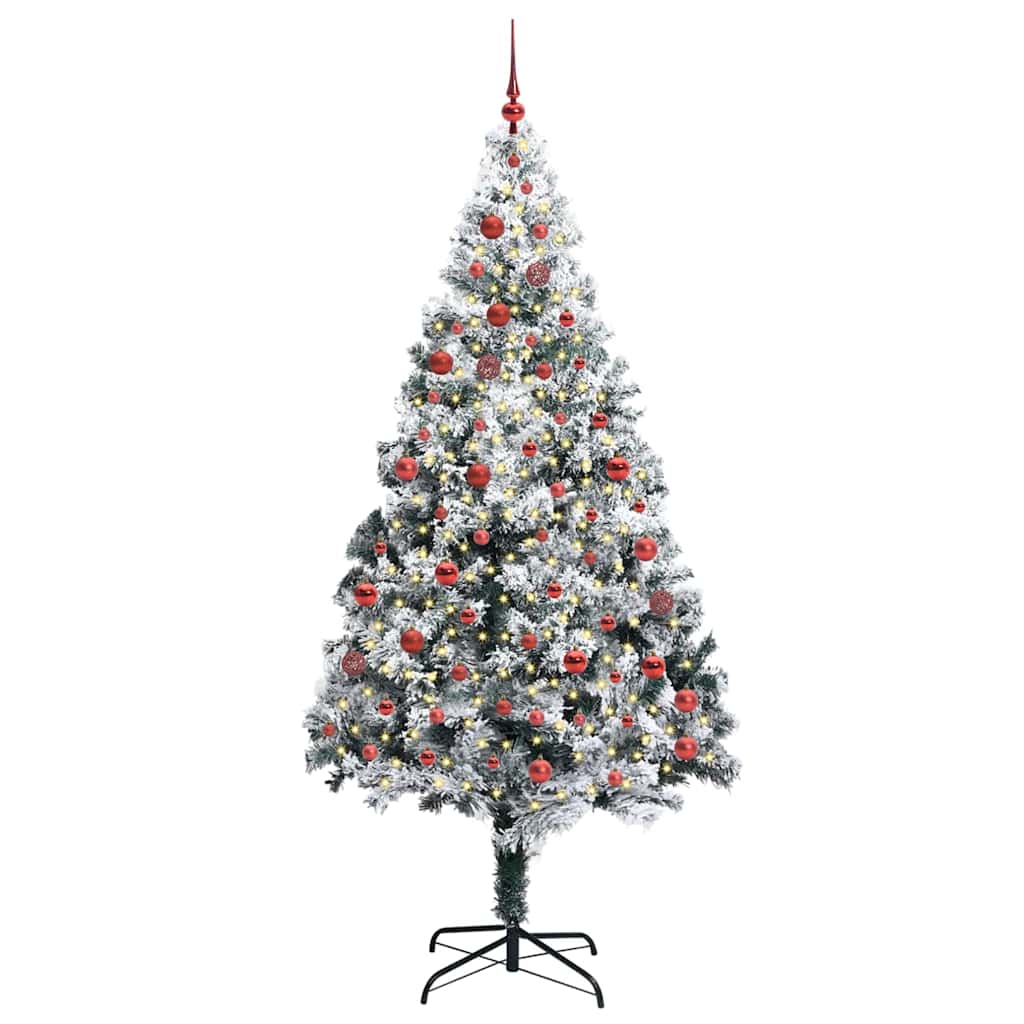 Albero di Natale artificiale Bianco 210 cm