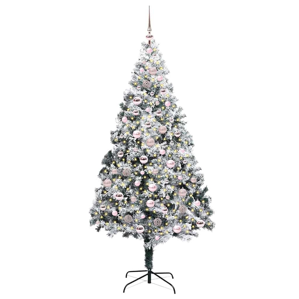 Albero di Natale artificiale Bianco 210 cm