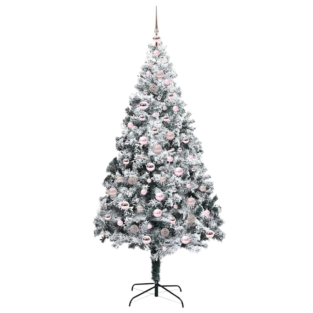 Albero di Natale artificiale Bianco 210 cm