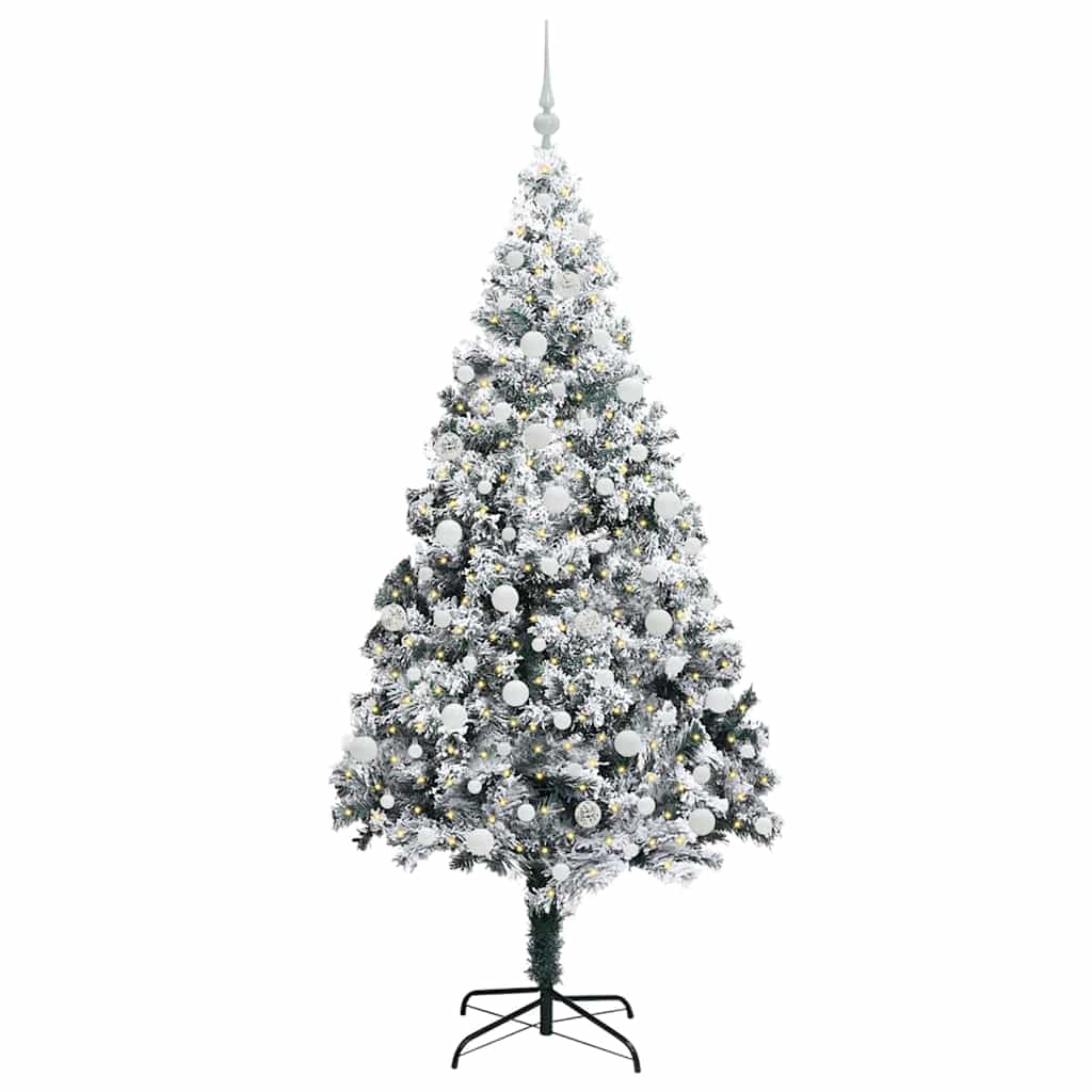 Albero di Natale artificiale Bianco 210 cm