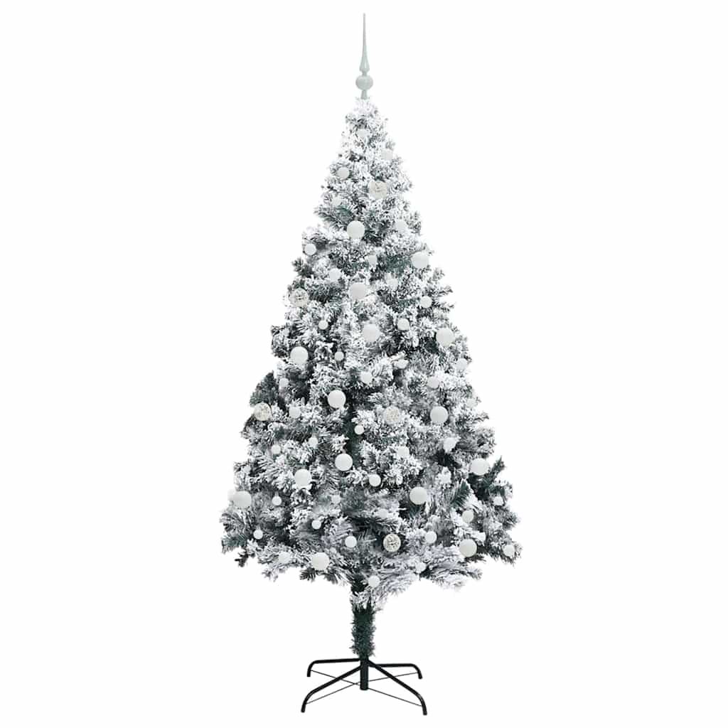 Albero di Natale artificiale Bianco 210 cm