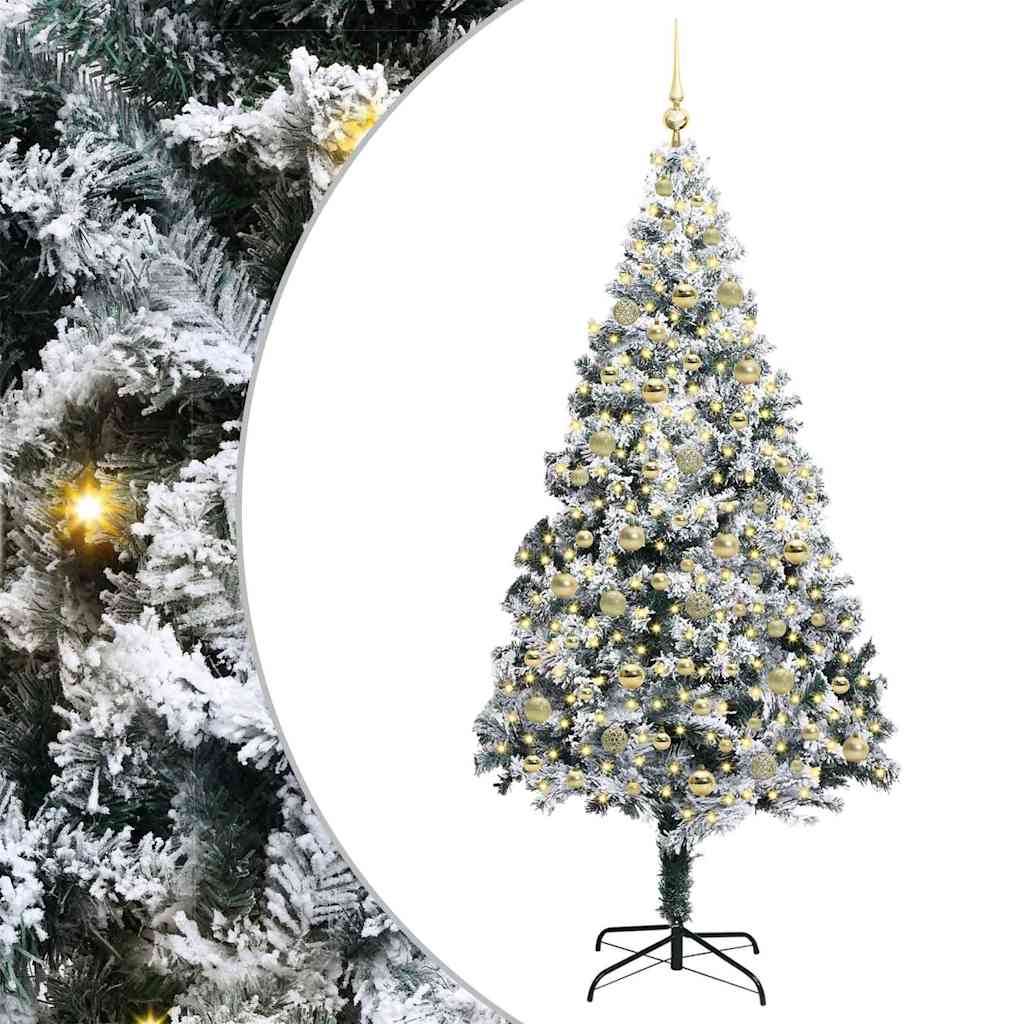 Albero di Natale artificiale Bianco 210 cm
