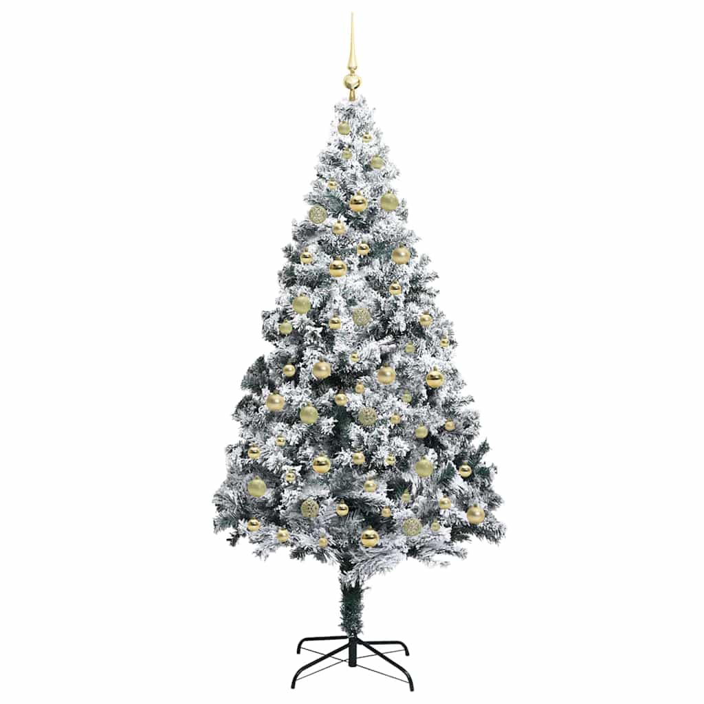 Albero di Natale artificiale Bianco 210 cm