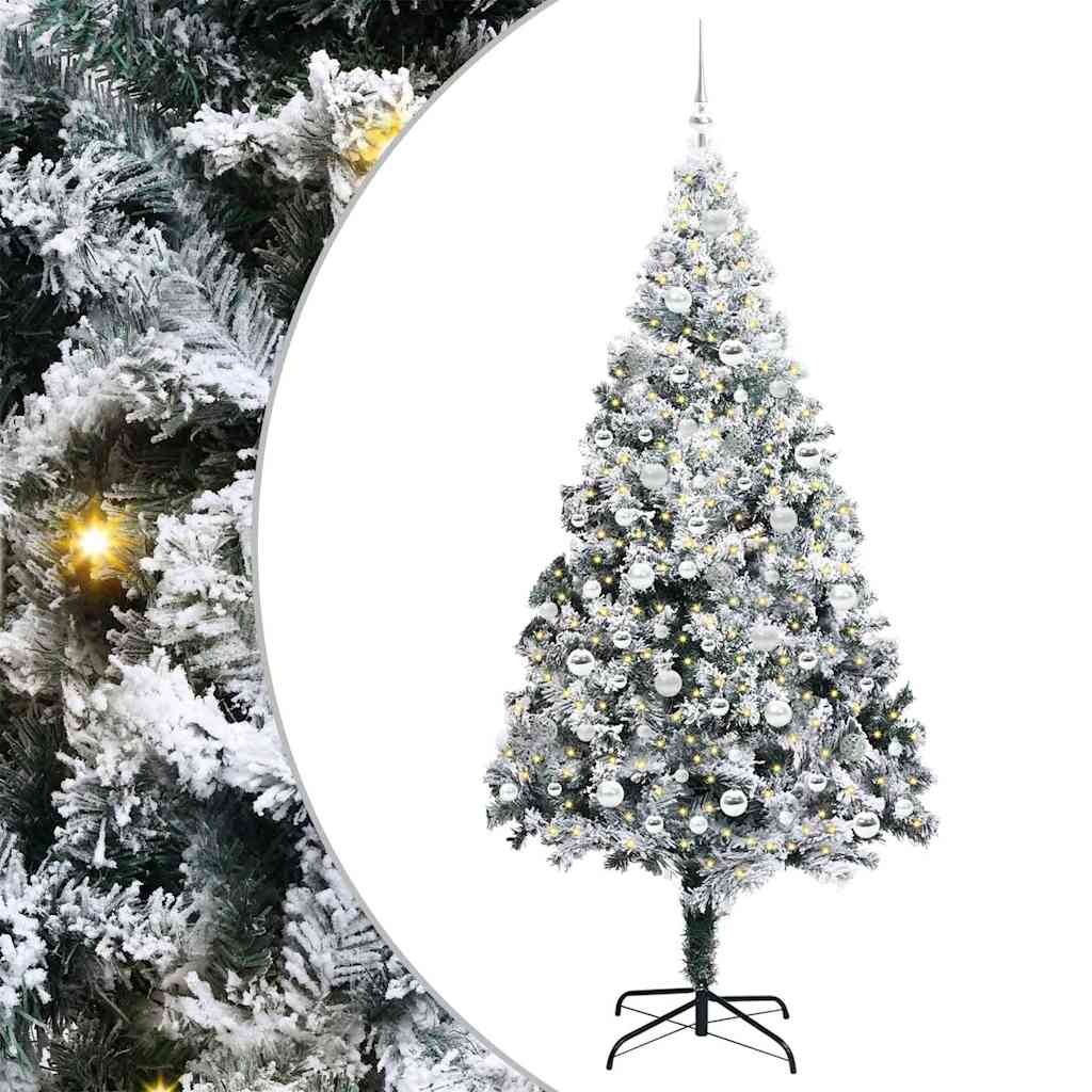 Albero di Natale artificiale Bianco 210 cm