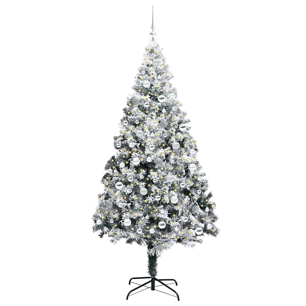Albero di Natale artificiale Bianco 210 cm