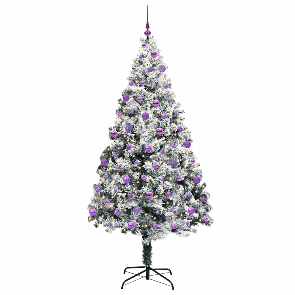 Albero di Natale artificiale Bianco 210 cm
