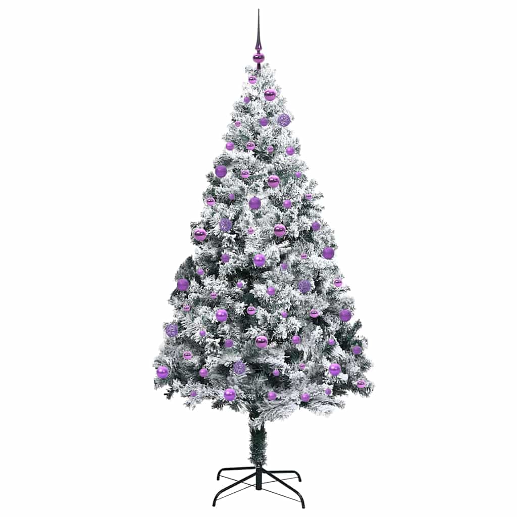 Albero di Natale artificiale Bianco 210 cm