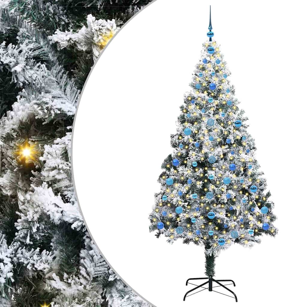 Albero di Natale artificiale Bianco 210 cm