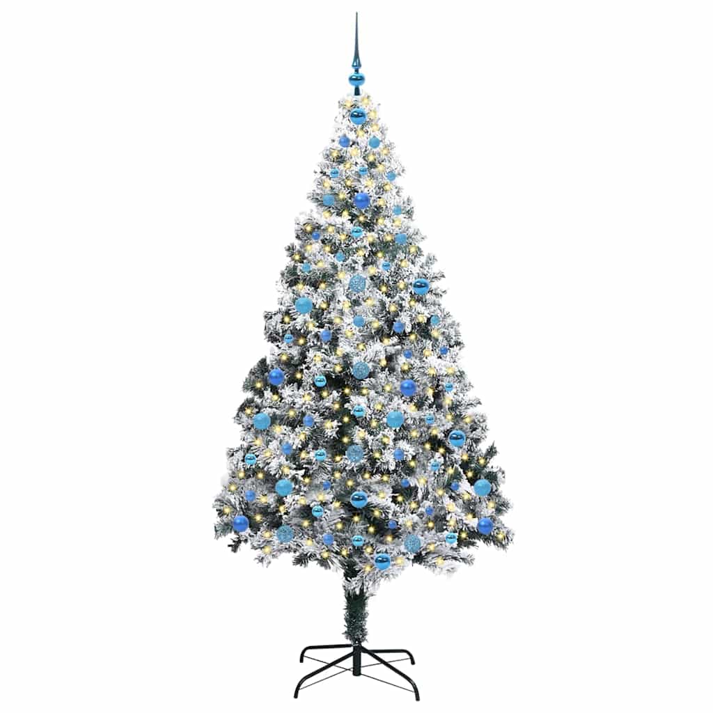 Albero di Natale artificiale Bianco 210 cm