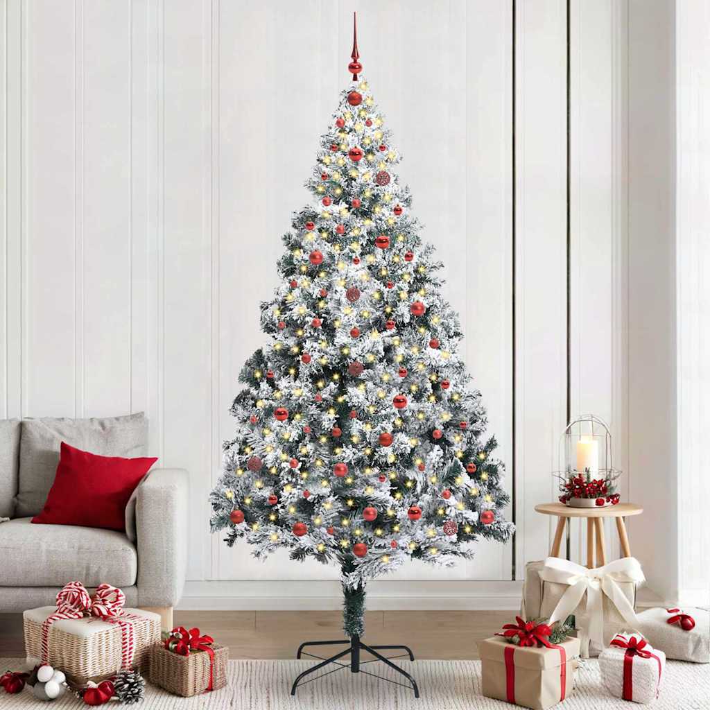 Albero di Natale artificiale Bianco 240 cm