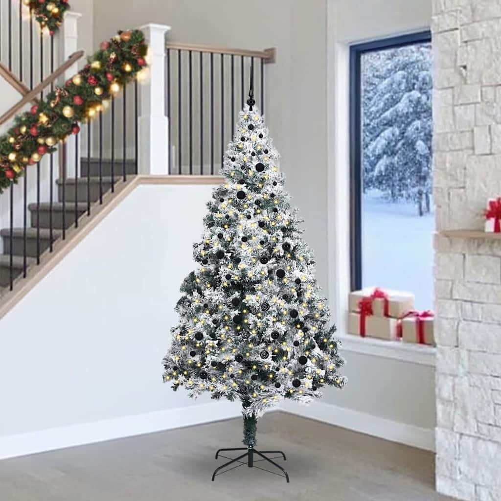 Albero di Natale artificiale Bianco 240 cm
