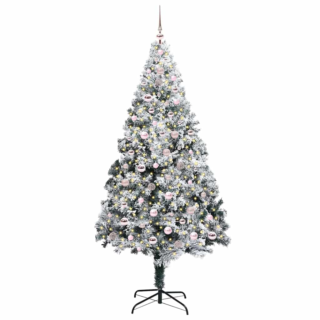 Albero di Natale artificiale Bianco 240 cm