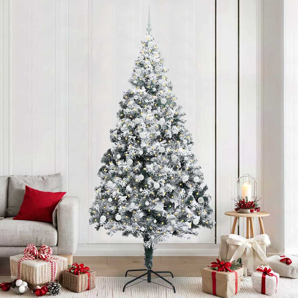 Albero di Natale artificiale Bianco 240 cm