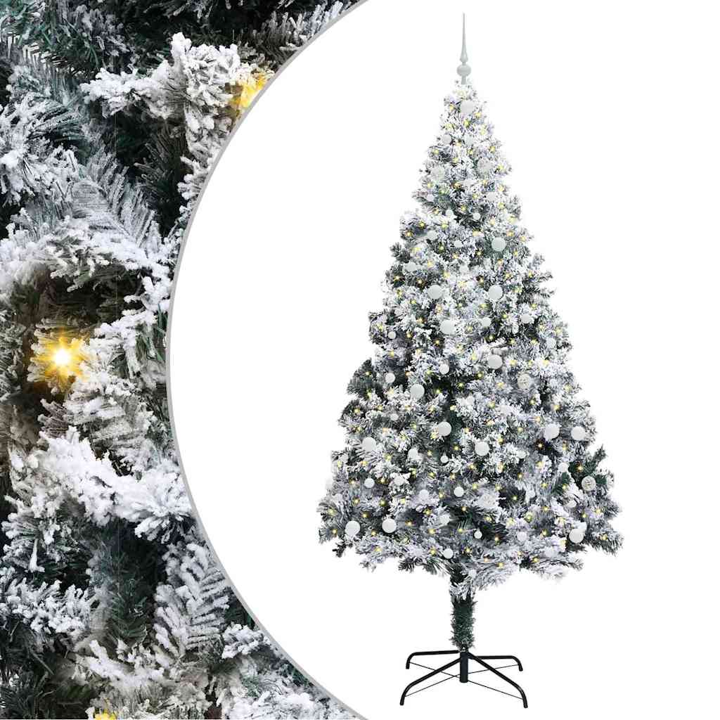 Albero di Natale artificiale Bianco 240 cm