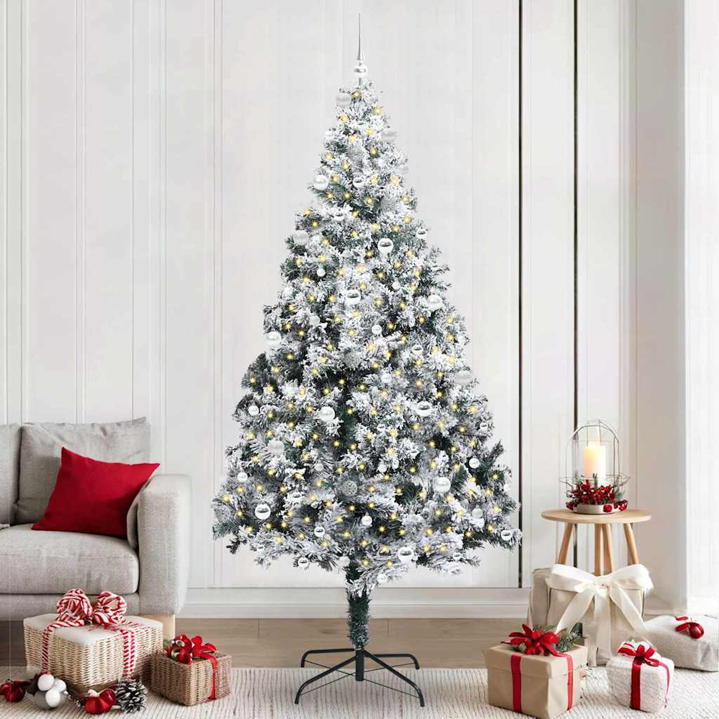 Albero di Natale artificiale Bianco 240 cm