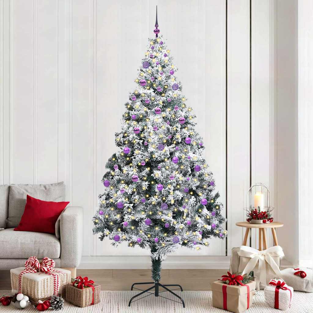 Albero di Natale artificiale Bianco 240 cm