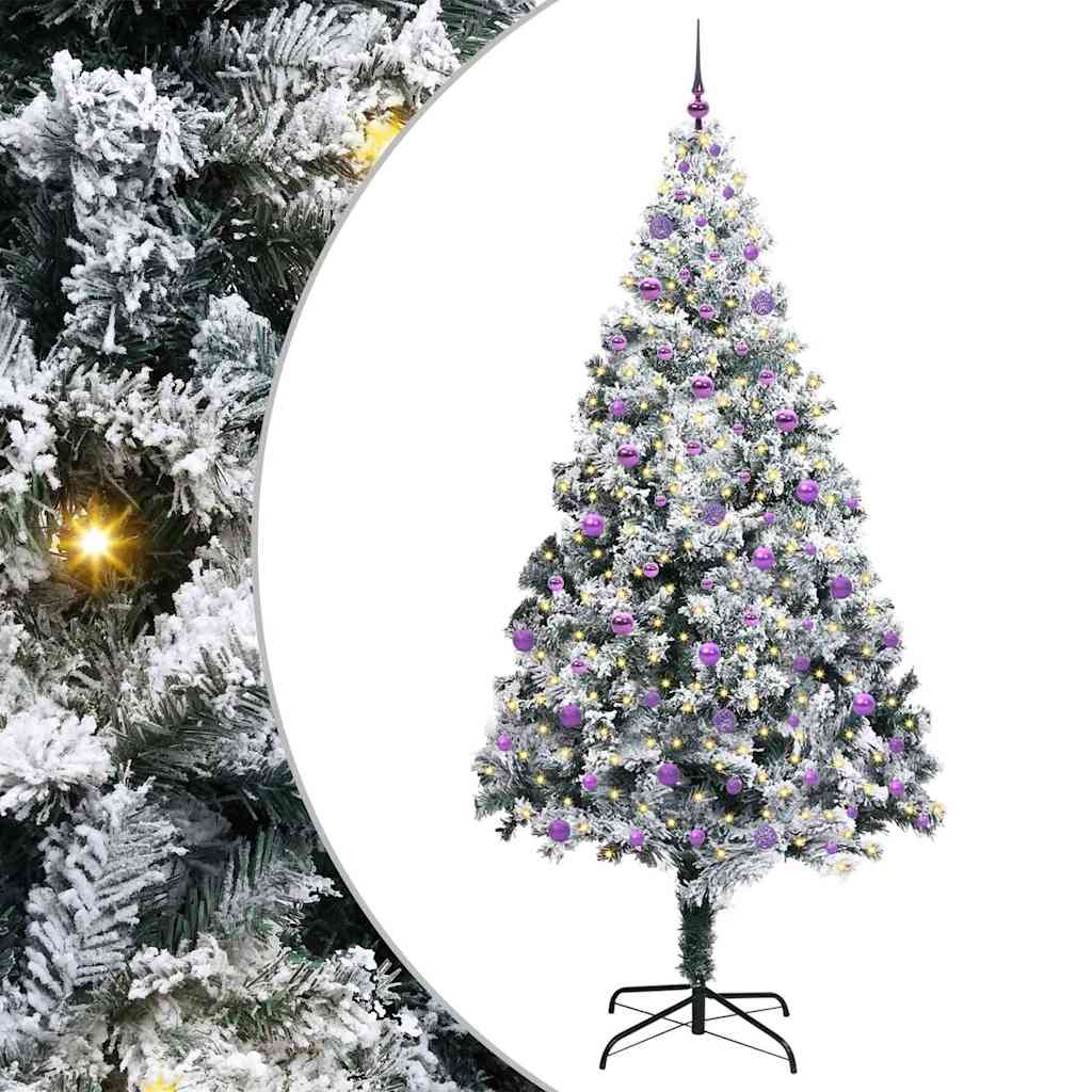 Albero di Natale artificiale Bianco 240 cm