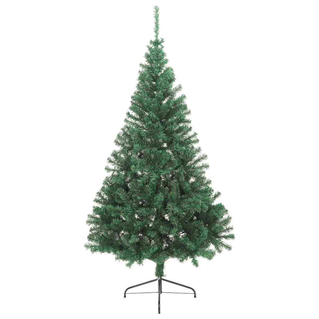 Albero di Natale artificiale con luci integrate Verde 210 cm