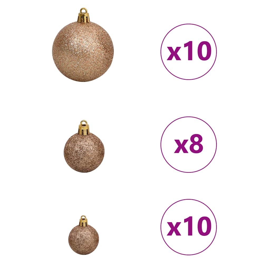 Albero di Natale Artificiale Angolare con 300 LED Verde 180 cm
