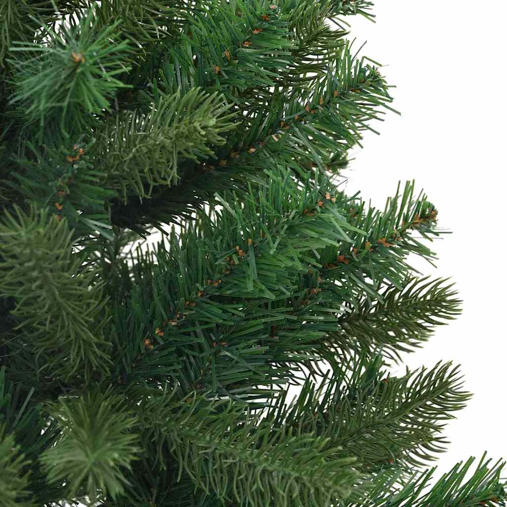 Albero di Natale artificiale con 150 LED Verde 75 cm PE e PVC