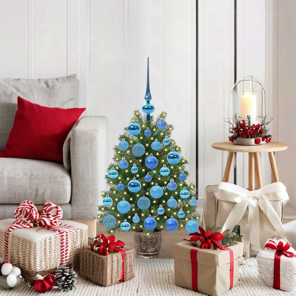 Albero di Natale artificiale Verde 75 cm PE e PVC