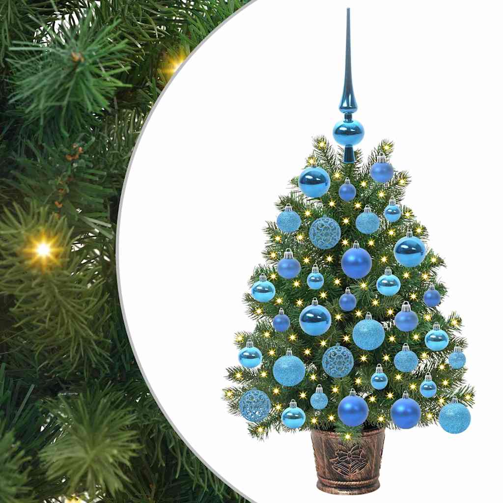 Albero di Natale artificiale Verde 75 cm PE e PVC