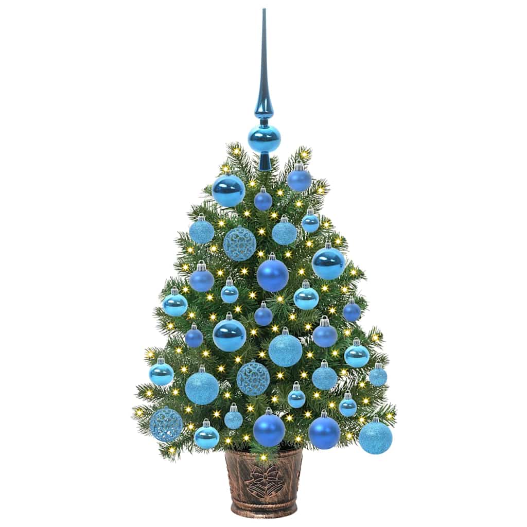 Albero di Natale artificiale Verde 75 cm PE e PVC