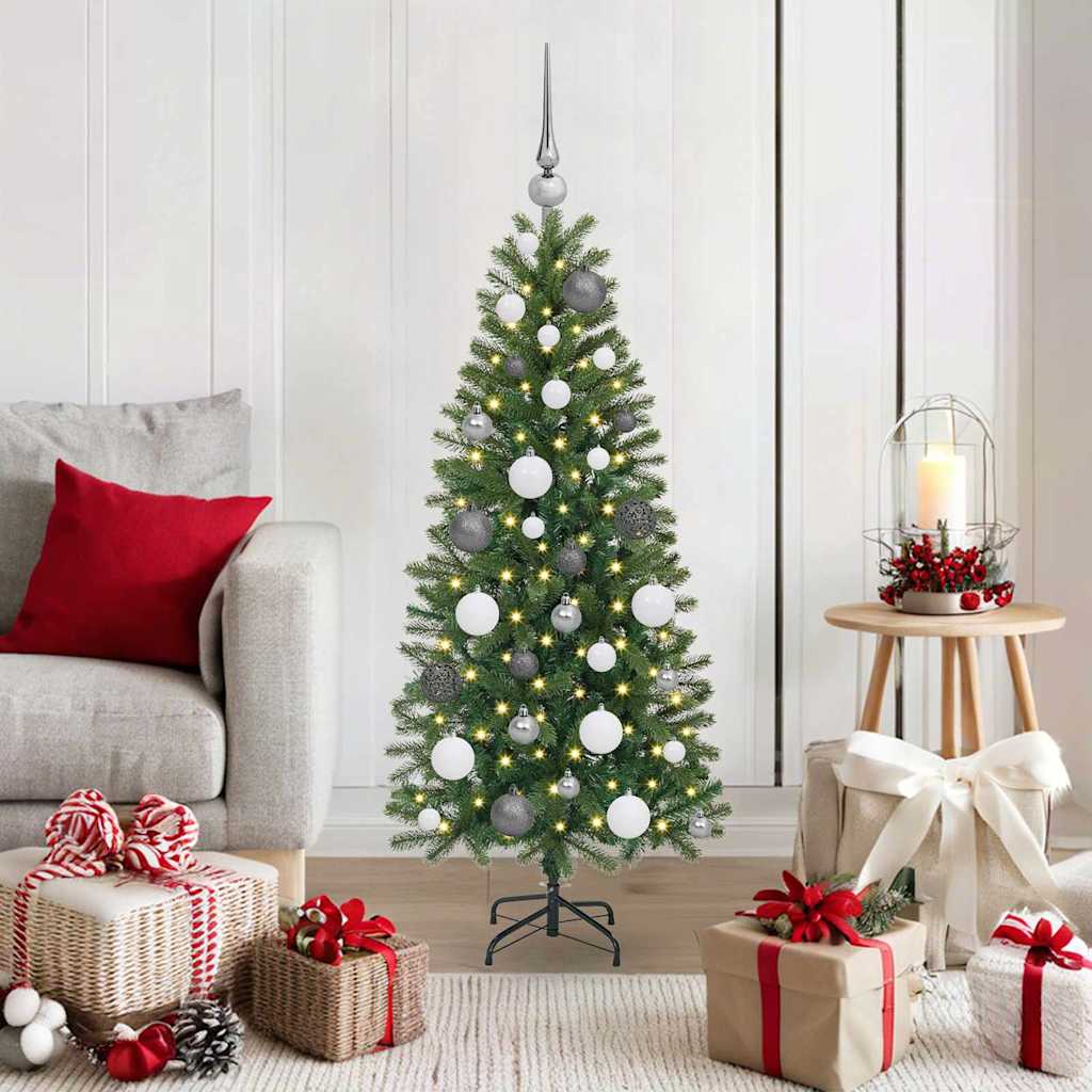 Albero di Natale artificiale Verde 120 cm PE e PVC