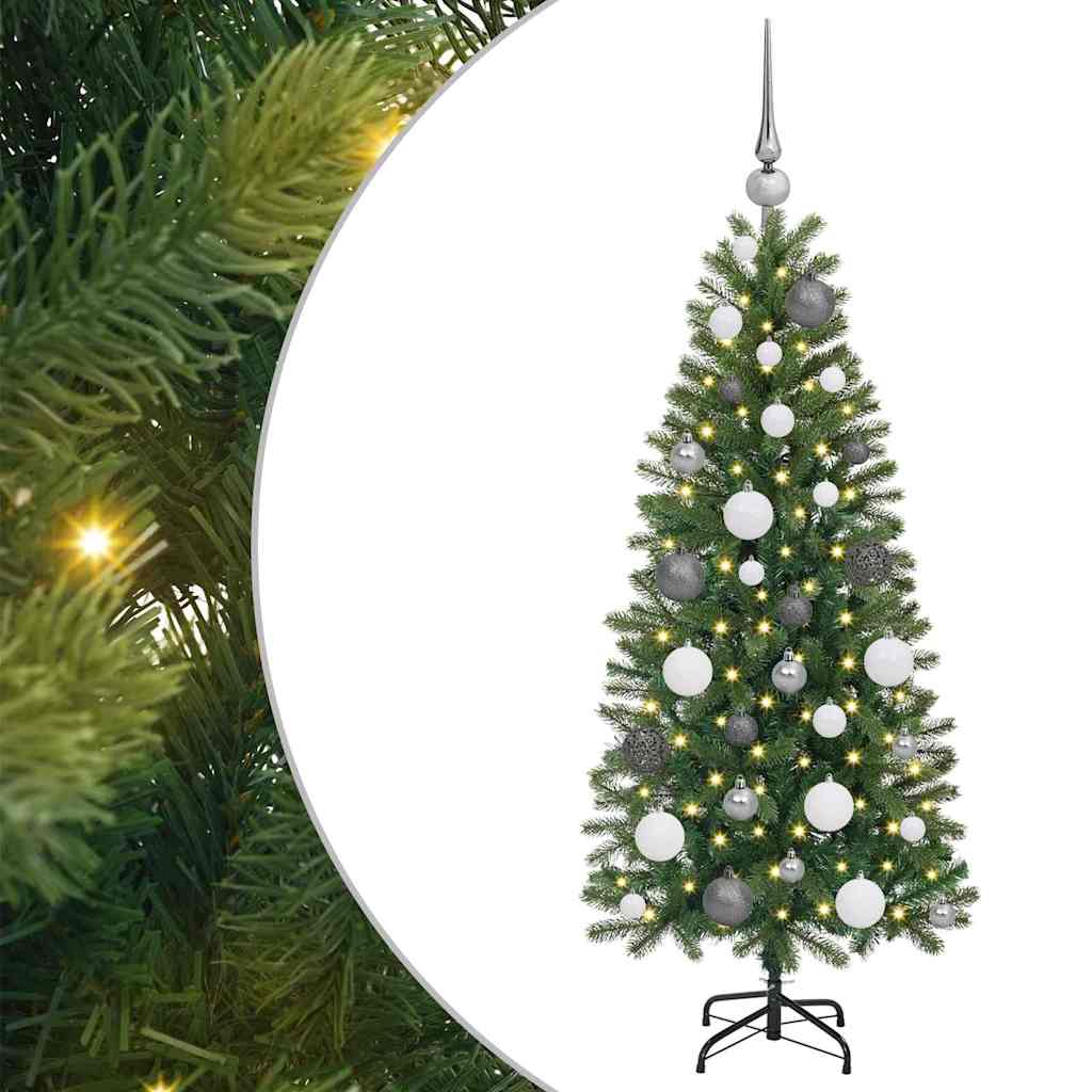 Albero di Natale artificiale Verde 120 cm PE e PVC